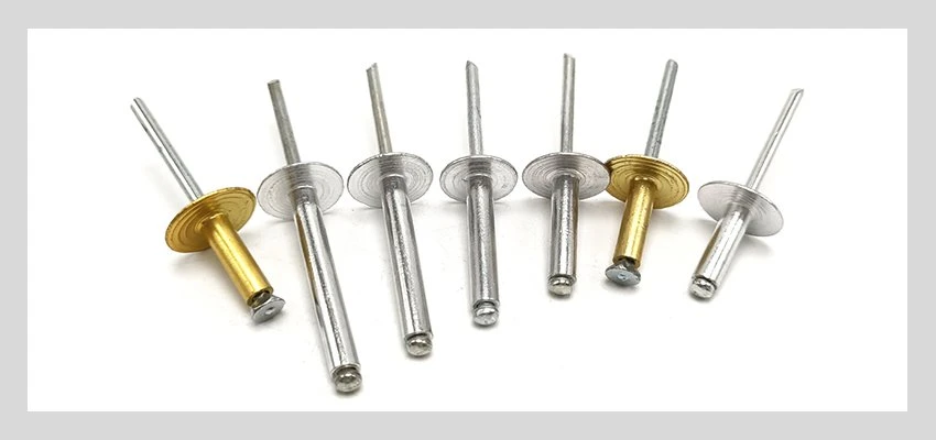 40 Rivets Aveugles Aluminium – 5x30 Mm, Bride Large, Grip 20-25 Mm – Uxcell