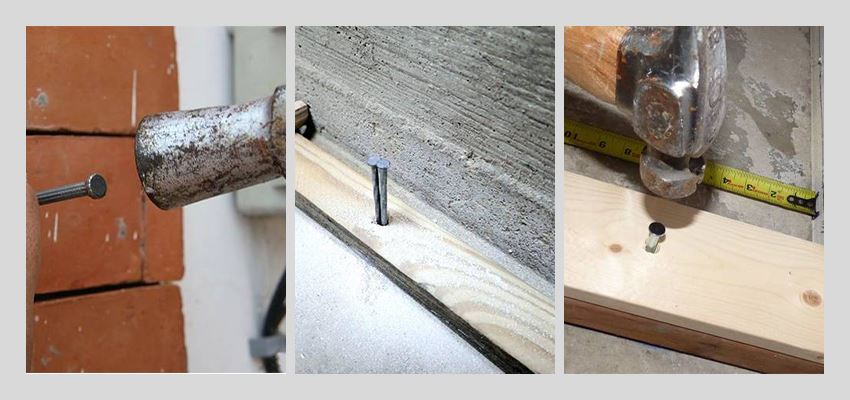 Carbon Steel Galvanized Masonry Nails application