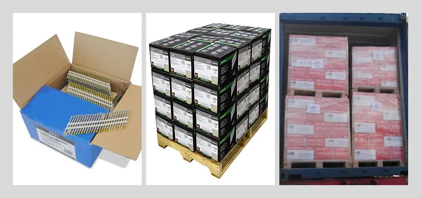 21 Degree Plastic Framing Nails package 21 Degree Plastic Framing Nails package