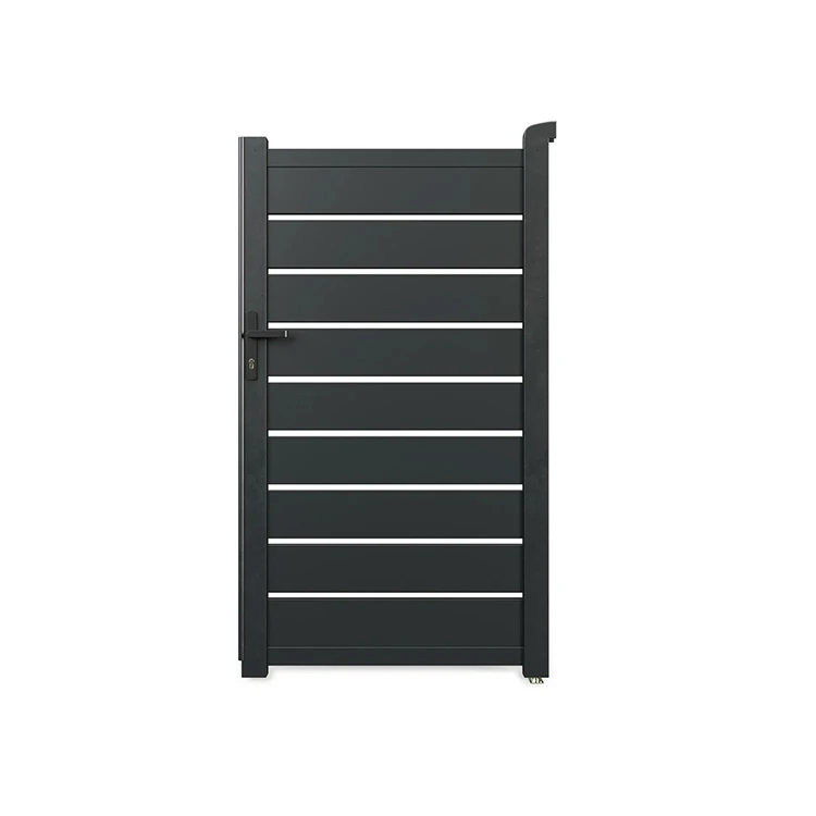 Porte personnalisable en alliage d'aluminium