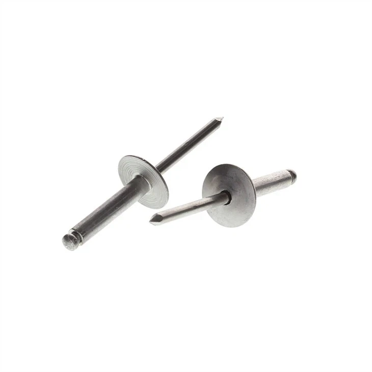 Fabricant de rivets pop à grande tête de bride