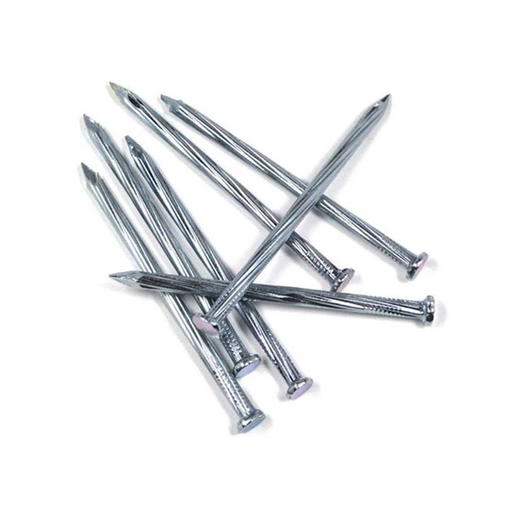 Fabricants de clous à béton à tête plate galvanisés