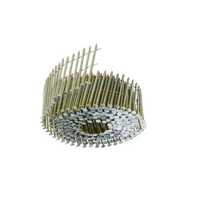 Clous en bobine pour charpente industrielle