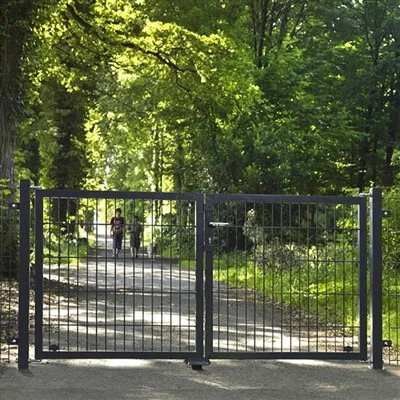 Portail de clôture de jardin à faible-entretien