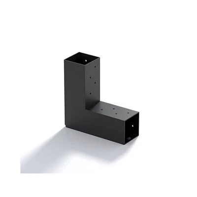 Supports d'angle enduits de poudre
