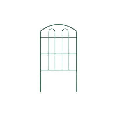 Clôture frontalière enduite de PVC